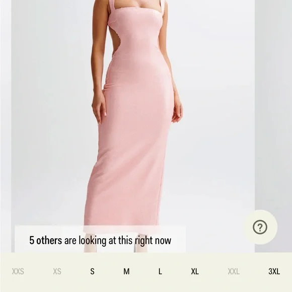 MESHKI ADORIA PINK SEQUIN DRESS XS - Picture 4 of 4